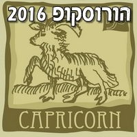 הורוסקופ 2016 מזל גדי